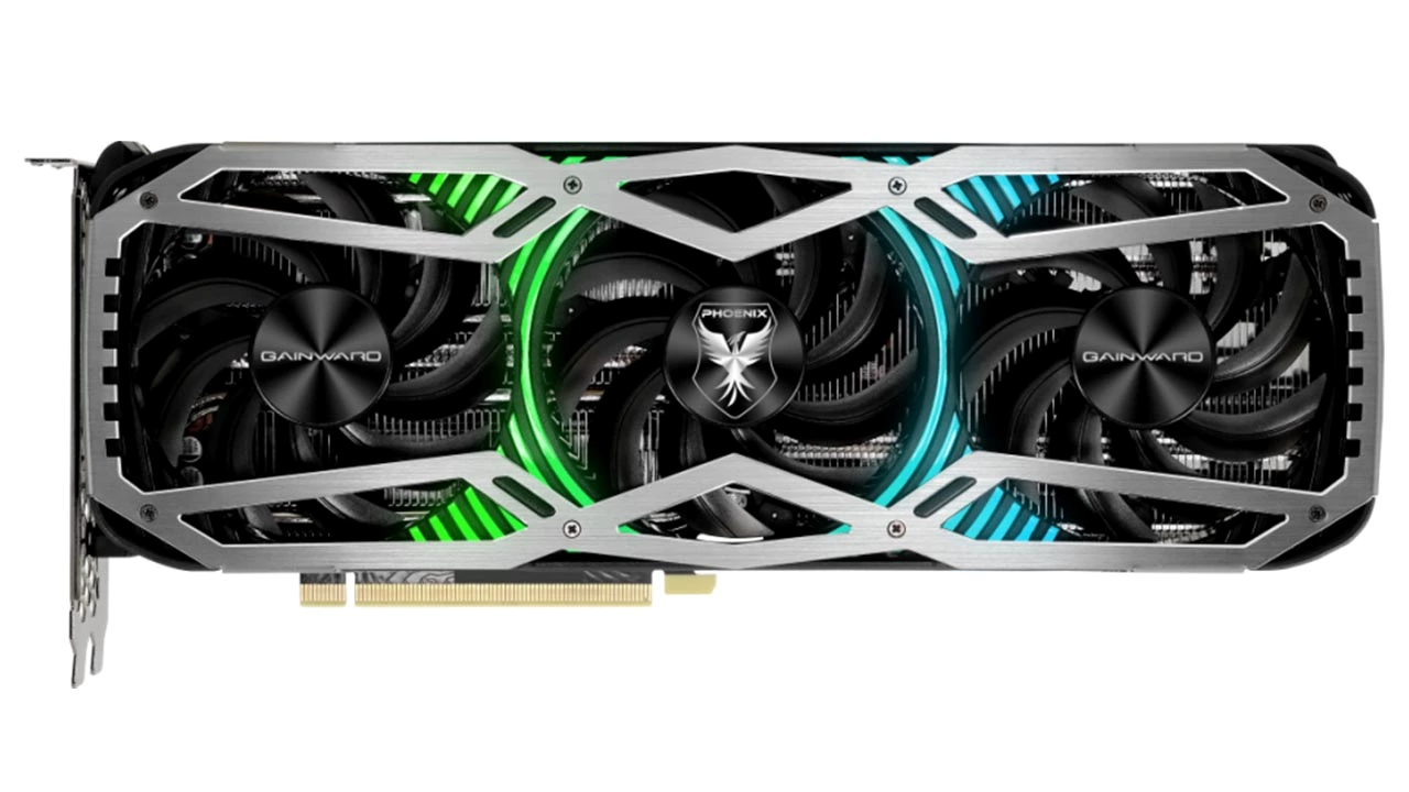 Gainward GeForce RTX 3080 Phoenix: Front VRAM & PCB Thermal Pad Guide (1mm)