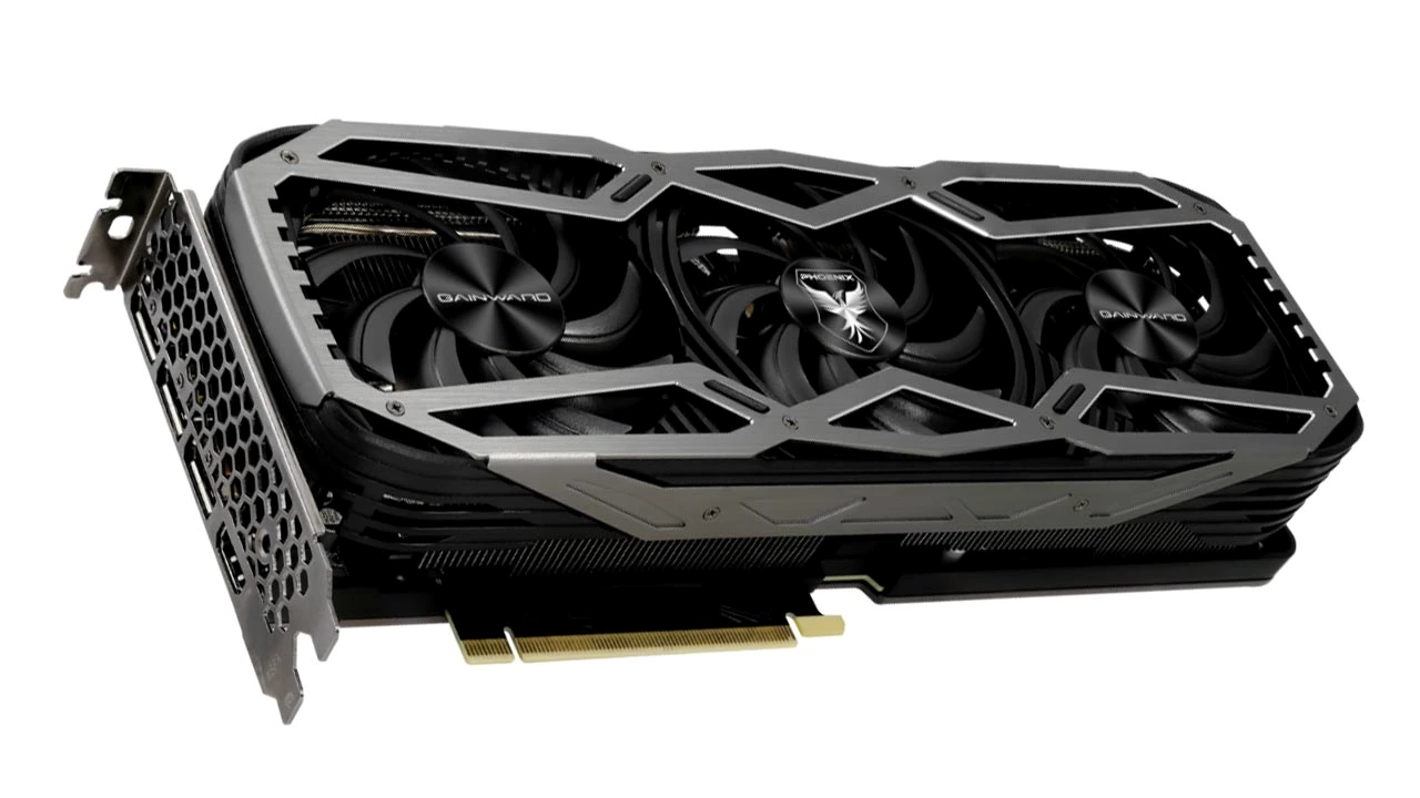 Gainward  GeForce RTX 3090 Phoenix: VRAM Thermal Pad Guide (1/1.5mm Front, 3mm Back)