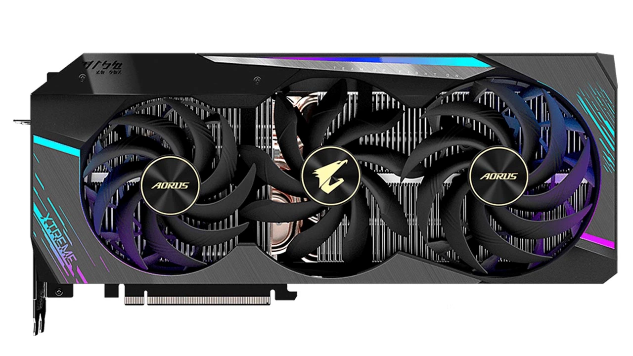 GIGABYTE  AORUS GeForce RTX 3080 Ti XTREME 12G: Thermal Pad Guide (1mm, 1.5mm, 2mm, 3mm)