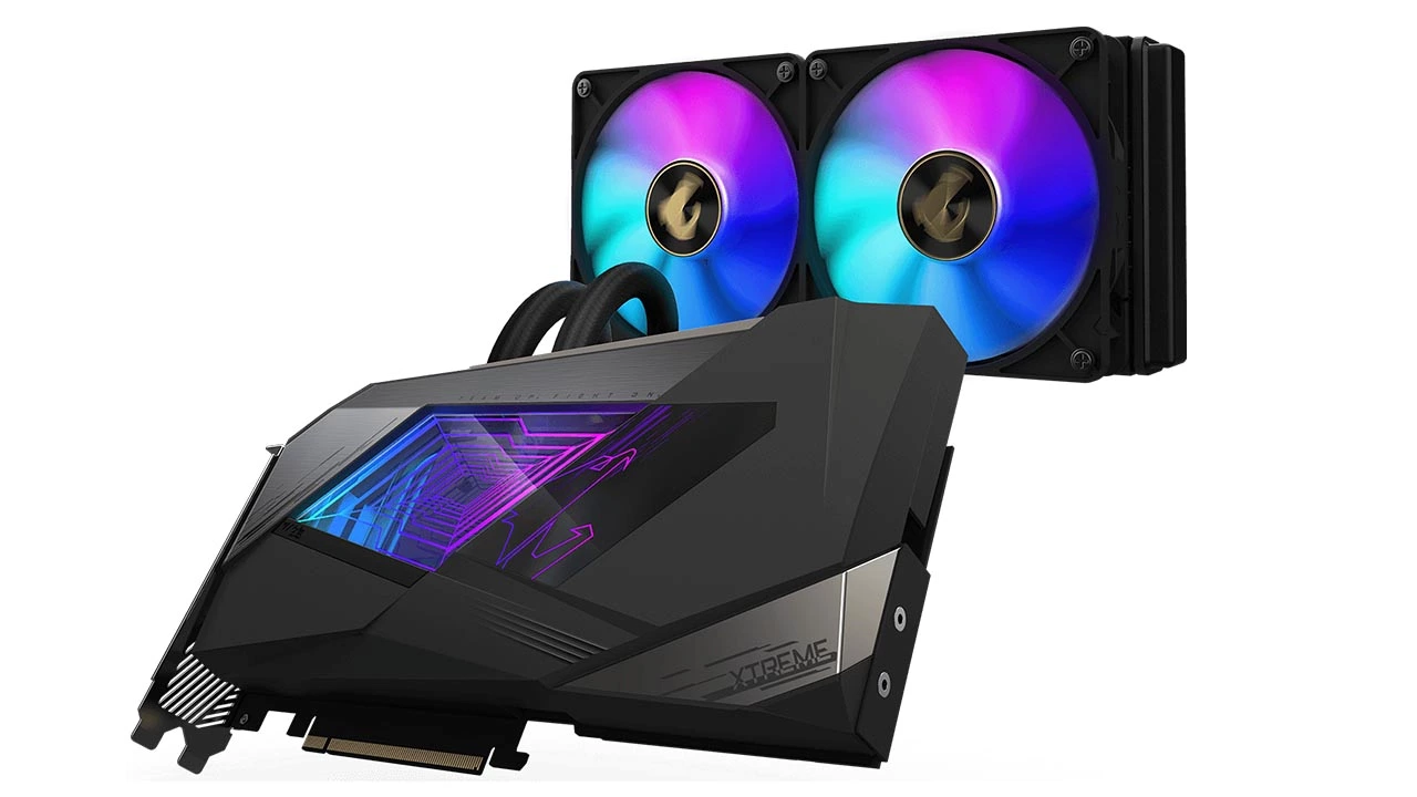 GIGABYTE  AORUS GeForce RTX 3090 XTREME WATERFORCE 24G (AIO)