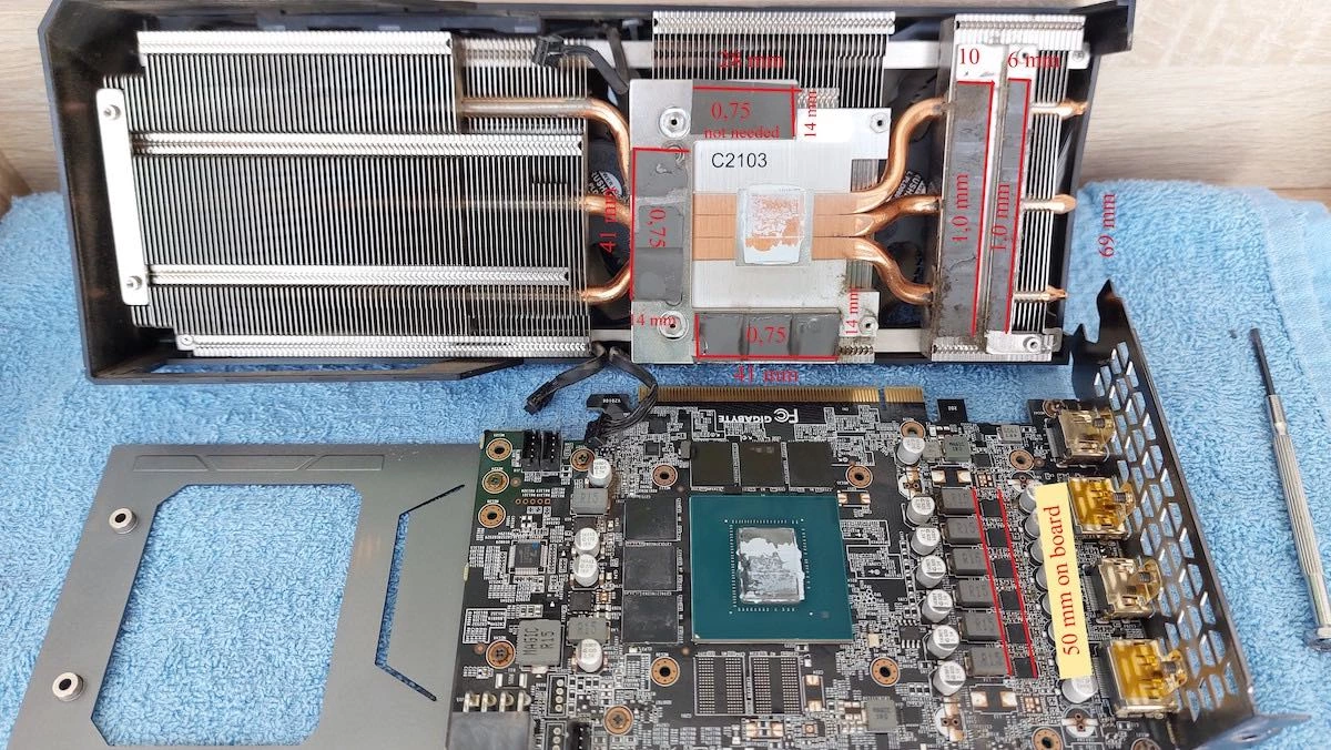 GIGABYTE GeForce RTX 3060 GAMING OC 12G: Essential Thermal Pad Replacement Guide