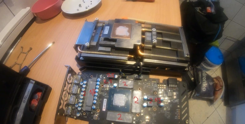 KFA2 GeForce RTX 3070 OC 8GB: Comprehensive Thermal Pad Replacement Guide