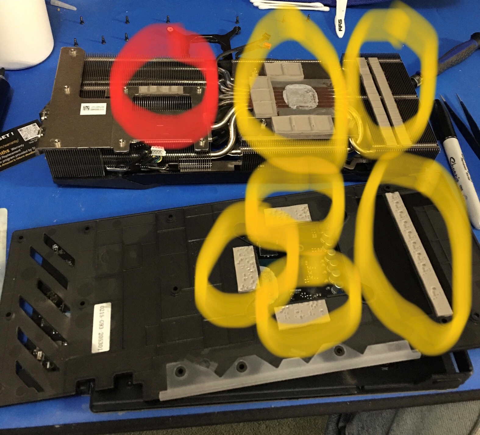 MSI GeForce RTX 3070 GAMING X TRIO: Thermal Pad Replacement Guide