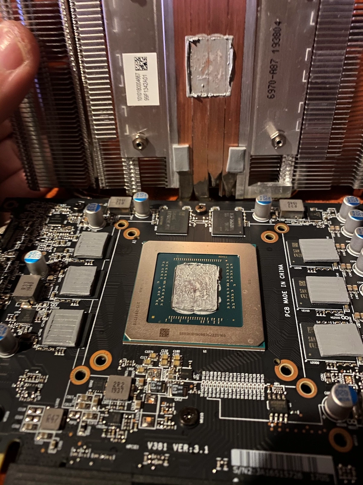 MSI Radeon RX 5700 XT MECH OC: Thermal Pad Guide (1.5mm & 2mm VRAM,