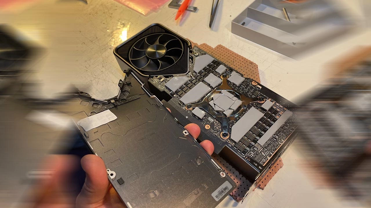 NVIDIA GeForce RTX 3080 Founders Edition: Thermal Pad Guide