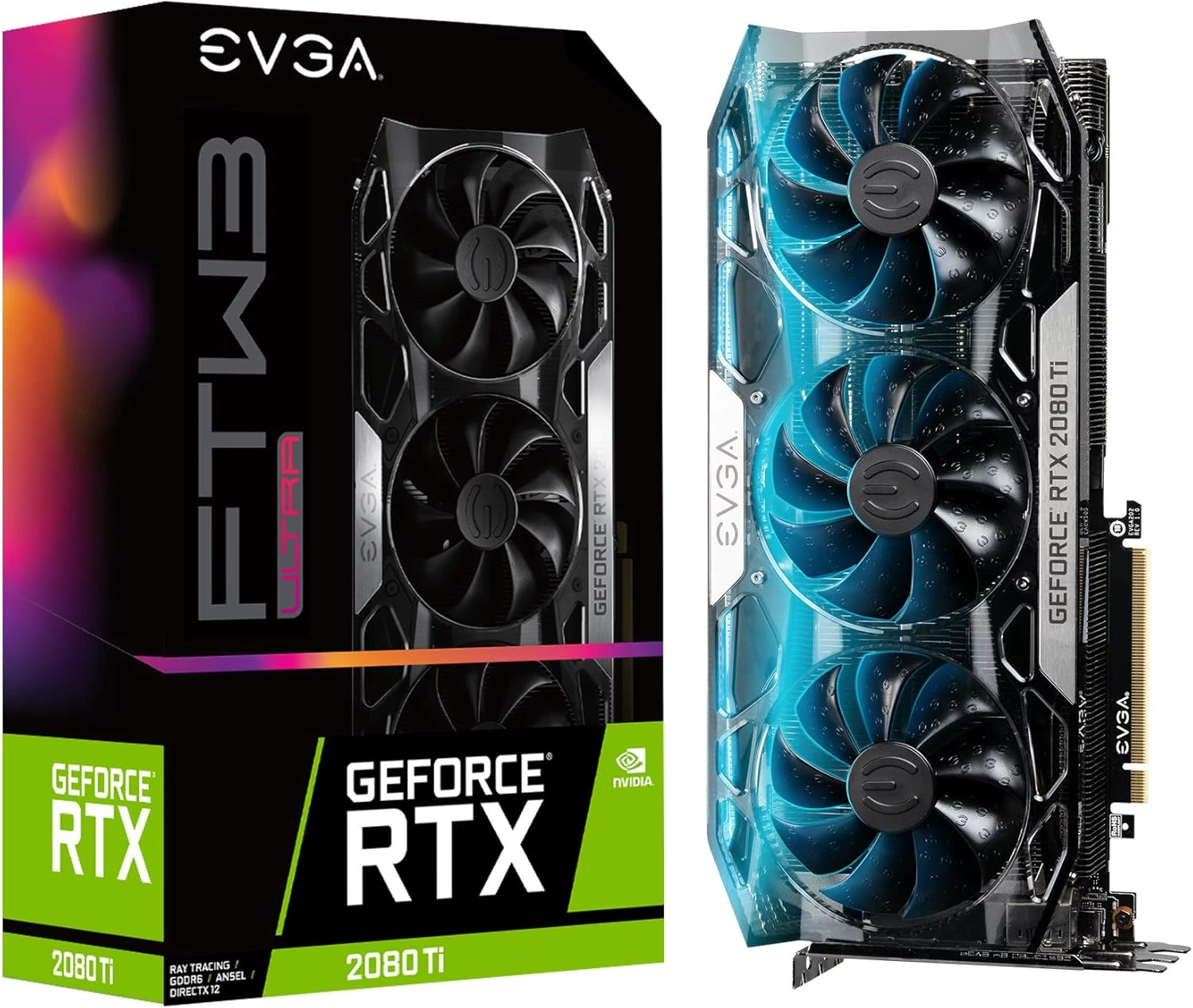 EVGA 11G-P4-2487-KR GeForce RTX 2080 Ti Ftw3 Ultra