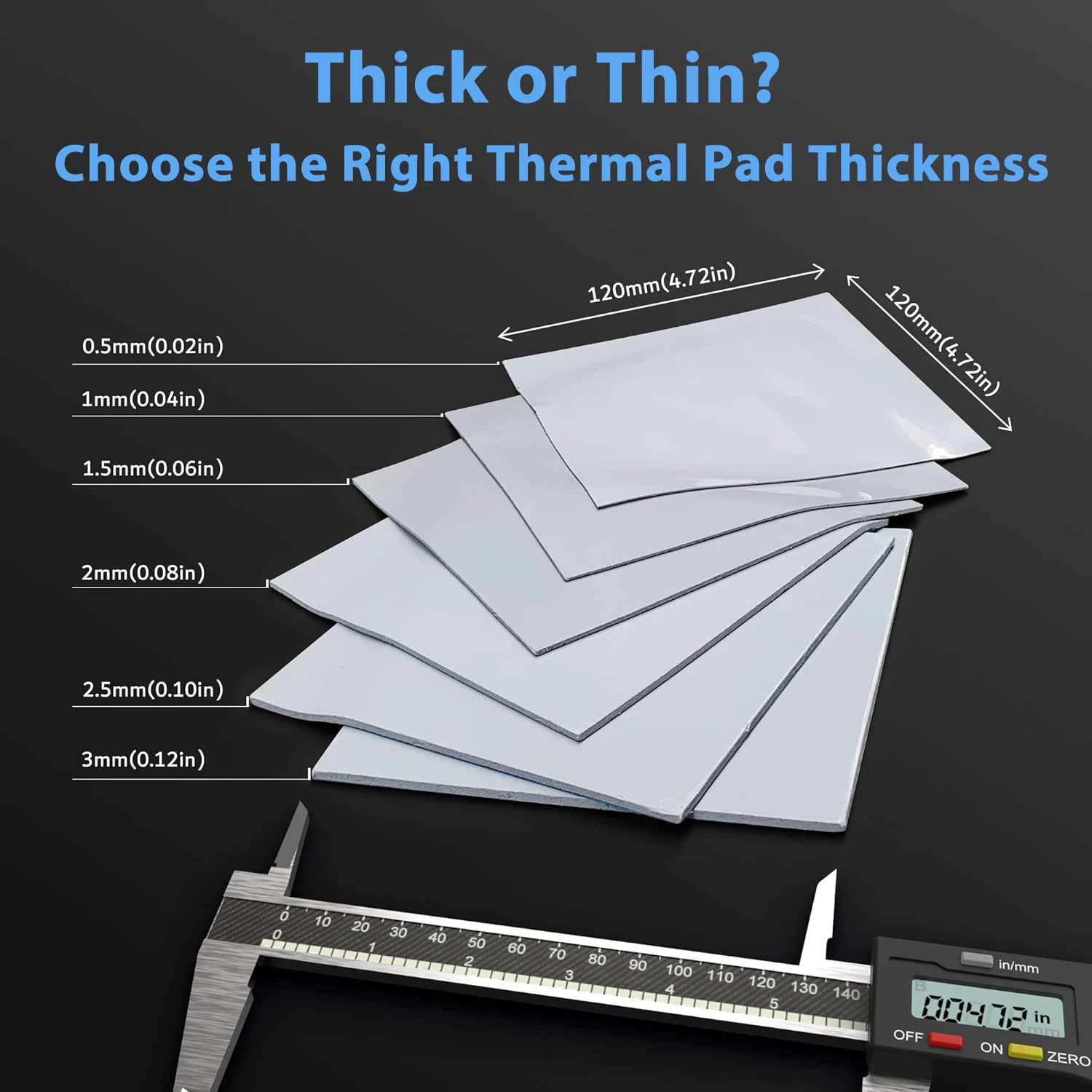 How Thermal Pad Thickness Impacts Performance in Electronic Cooling