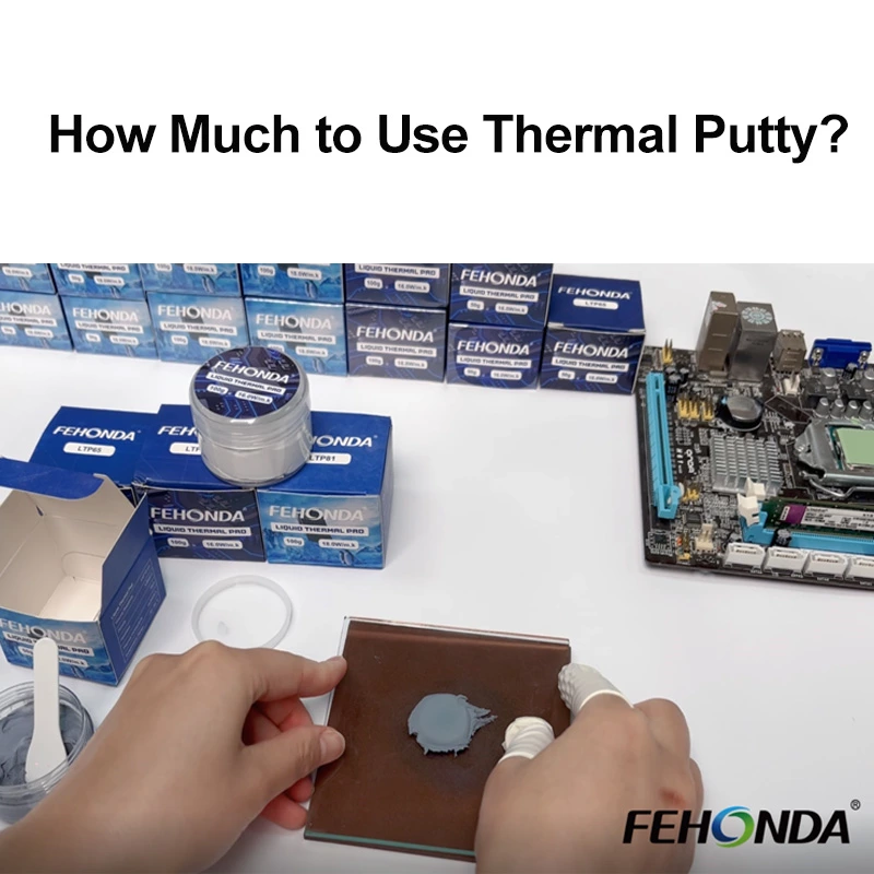Laptop Thermal Putty How Much to Use