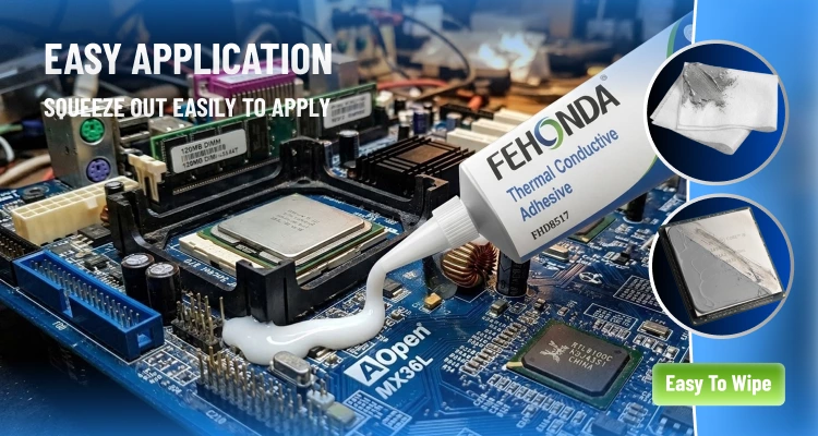 How to Use RTV Thermal Adhesive