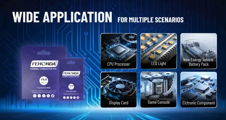 Thermal Pads for Egypt's OEM Lines: A 3 / 5 / 8 / 15 W/m·K Selection Guide
