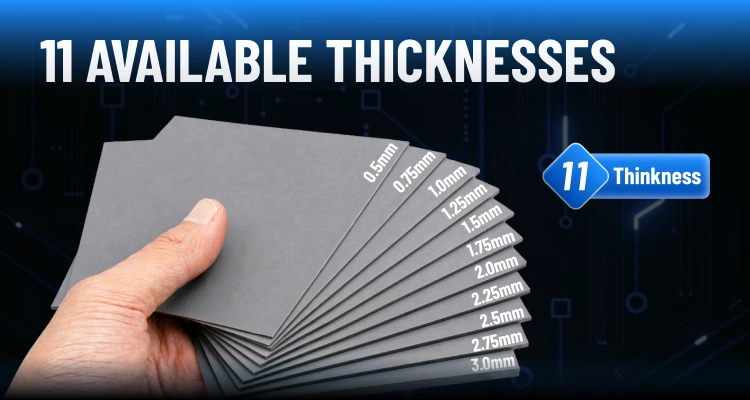 Thermal Pads for Egypt's OEM Lines: A 3 / 5 / 8 / 15 W/m·K Selection Guide